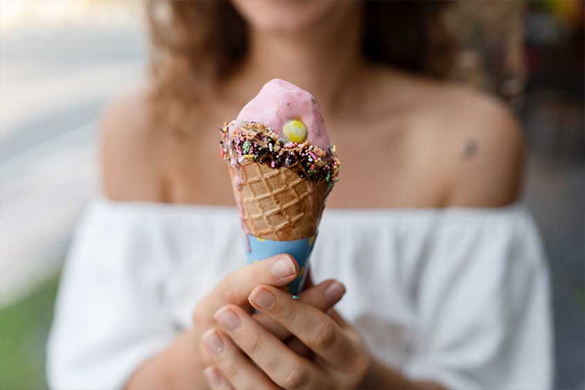 Ice Cream Truck For Bridal Shower In Chicago