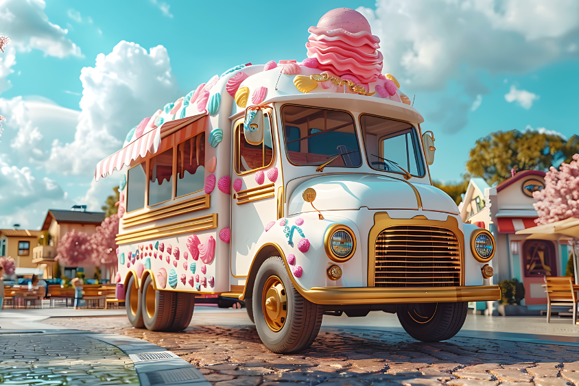 Ice Cream Truck For Events Chicago IL